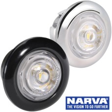 Narva Model 2 / LED Front End Outline Marker Lamp with 0.2m Cable  - White